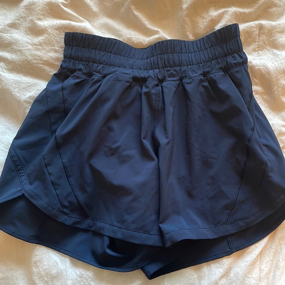 lululemon track that MR short TRUE NAVY